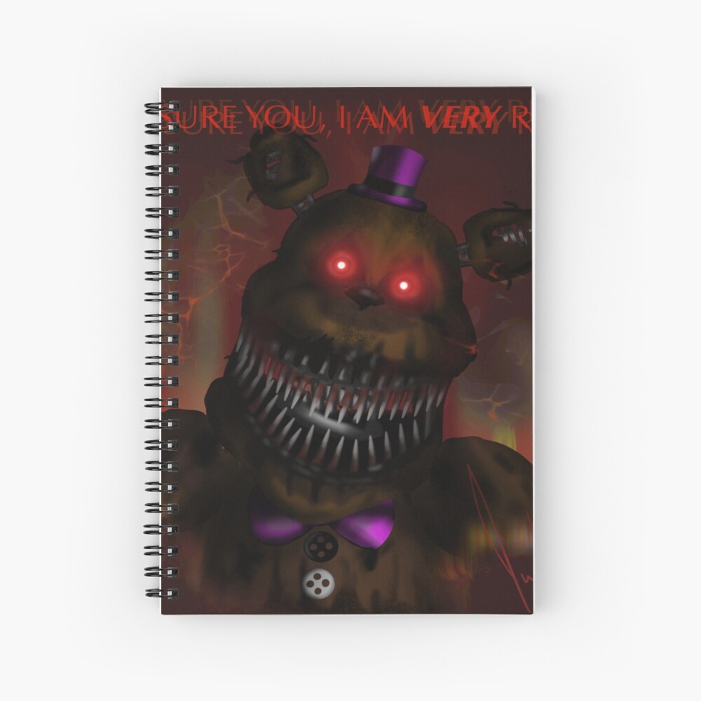 Nightmare Fredbear but it's based of UCN : r/fivenightsatfreddys