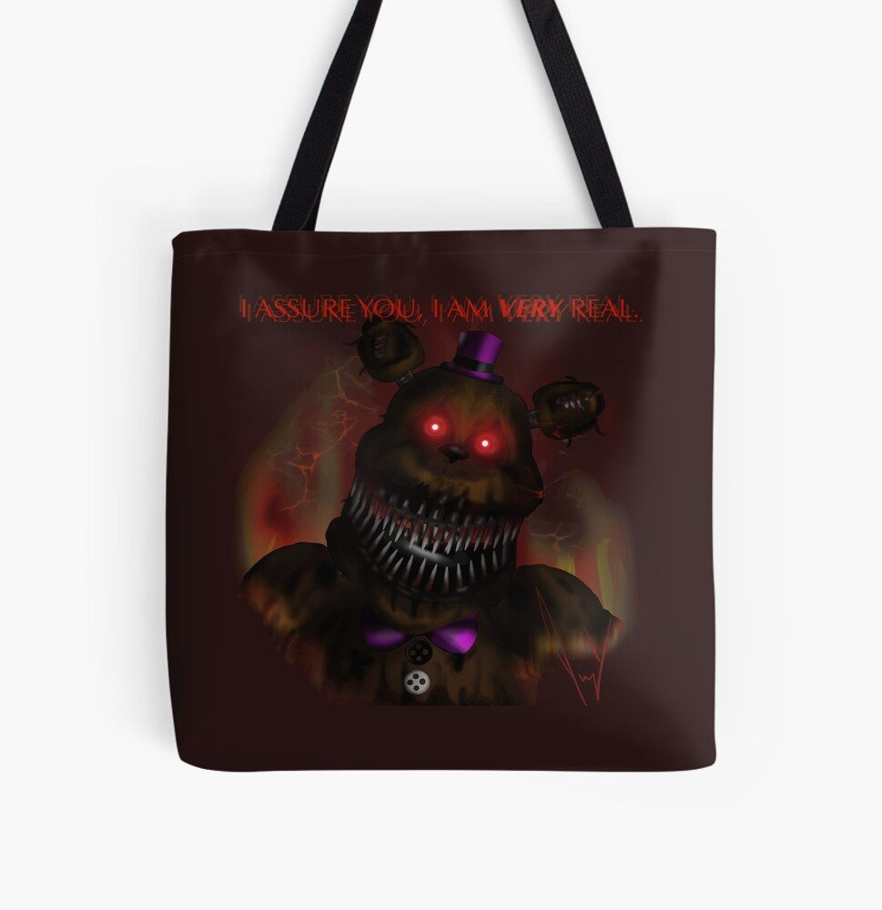 I am real” FNAF UCN Nightmare Fredbear Hardcover Journal for Sale by  terrieberrytont