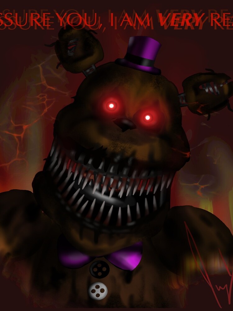 sweet dream or a beautiful Nightmare? #FNAF #FNAF4 #FreddyFazbear #Nig