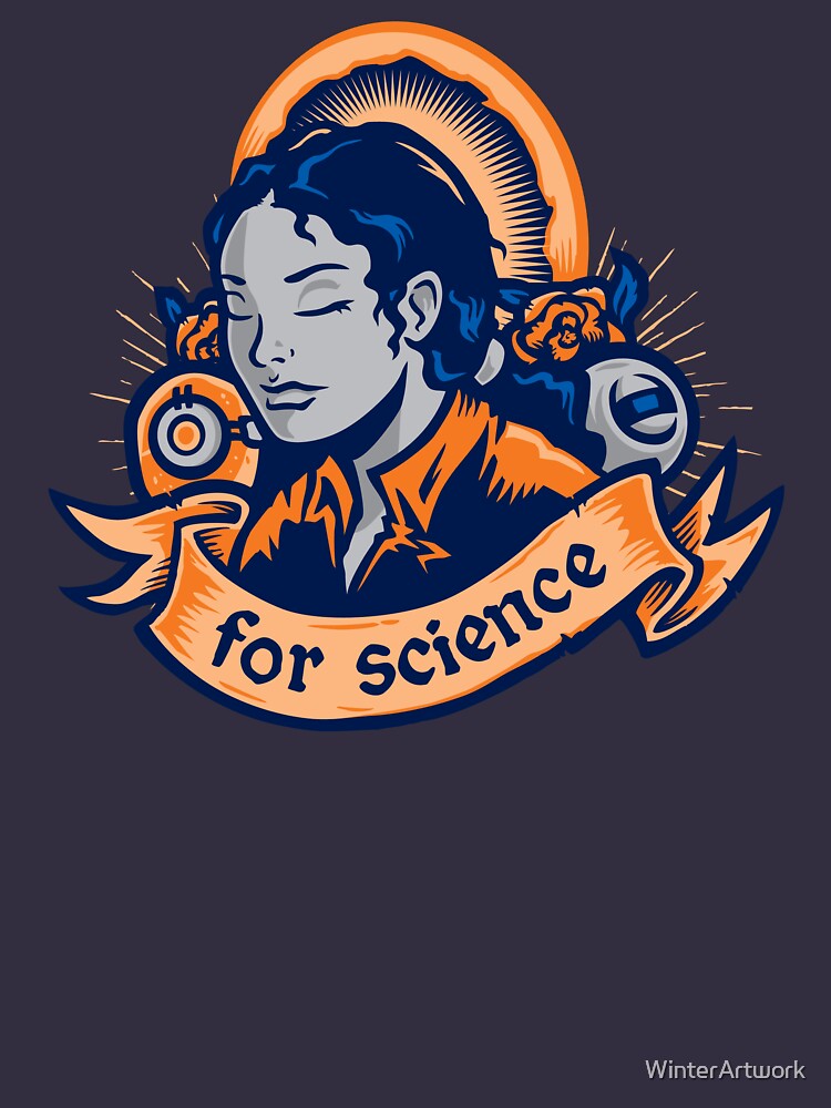 "Our Lady Of Science" Tshirt by WinterArtwork Redbubble