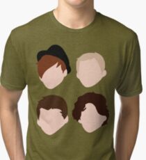 Fall Out Boy-Silhouette Tri-blend T-Shirt