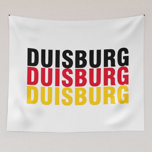 Item preview, Duisburg - Germany flag designed and sold by Urosek.