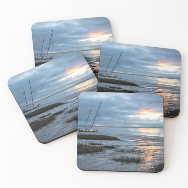 Item preview, Sunrise reflections near the Shipwrecked Yacht designed and sold by Mark Liebenberg.
