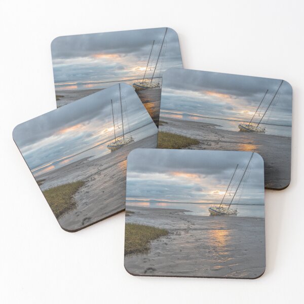 Item preview, Sunrise from the Shipwrecked Yacht off Lytham Quays designed and sold by Mark Liebenberg.