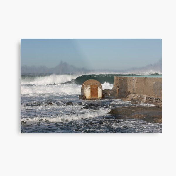 The Power Of The Sea Metal Print