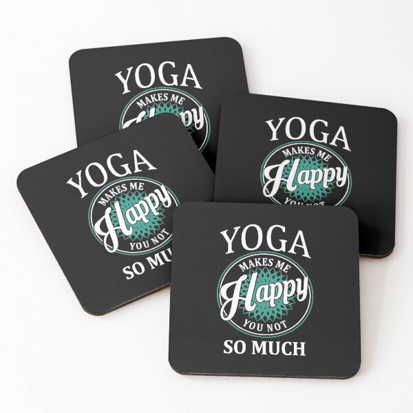 Item preview, Yoga makes me happy you not so much designed and sold by stoneyy.