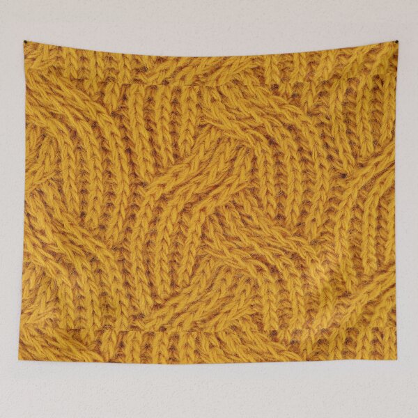 Item preview, Knitted yellow designed and sold by Isch.
