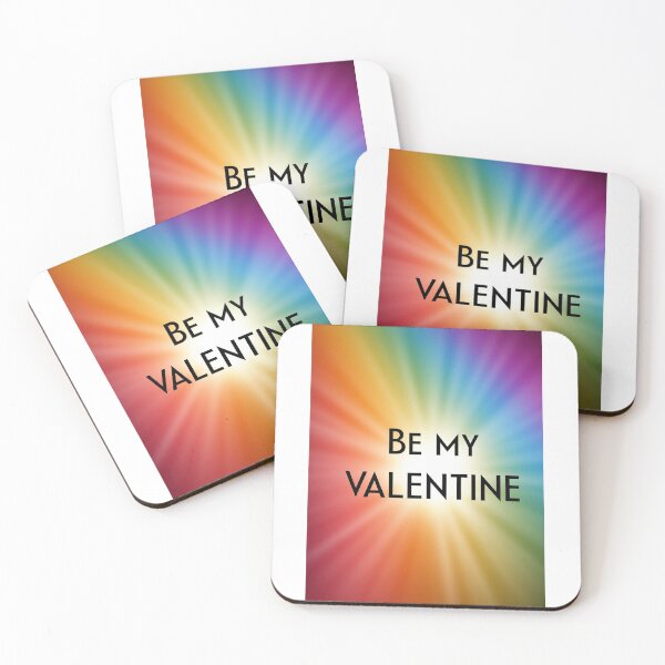 Item preview, Be My Valentine - Rainbow designed and sold by madtoyman.