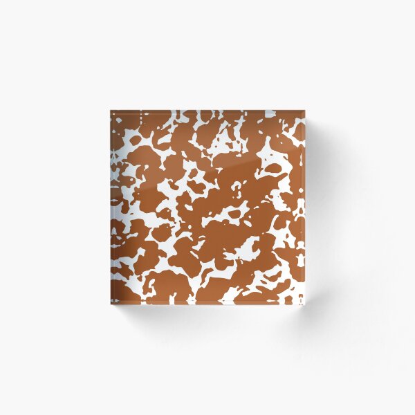 Item preview, Patrón abstracto blanco y marrón designed and sold by illidesign.