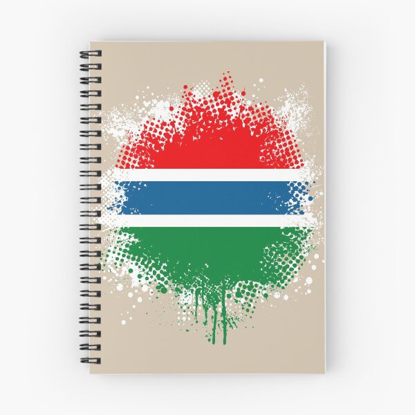 Item preview, Flag of Gambia - Splat designed and sold by pixelinga.