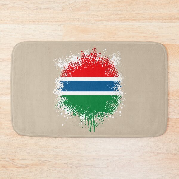 Item preview, Flag of Gambia - Splat designed and sold by pixelinga.