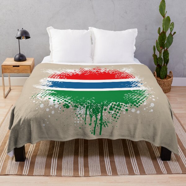 Item preview, Flag of Gambia - Splat designed and sold by pixelinga.