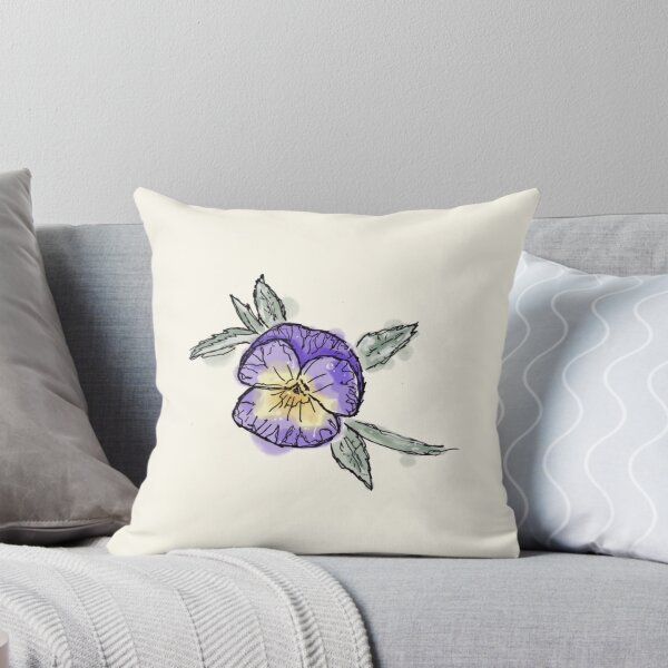 Item preview, Watercolor Pansy designed and sold by CosmicLungs.