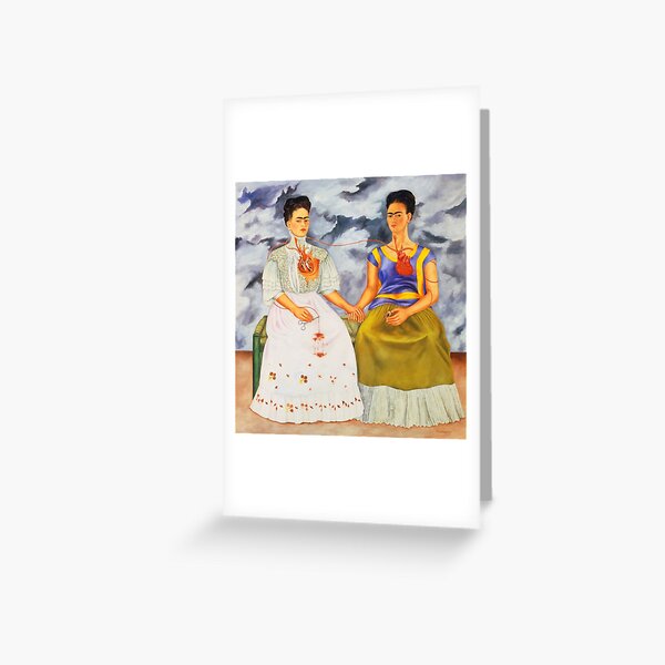 The two Fridas Greeting Card