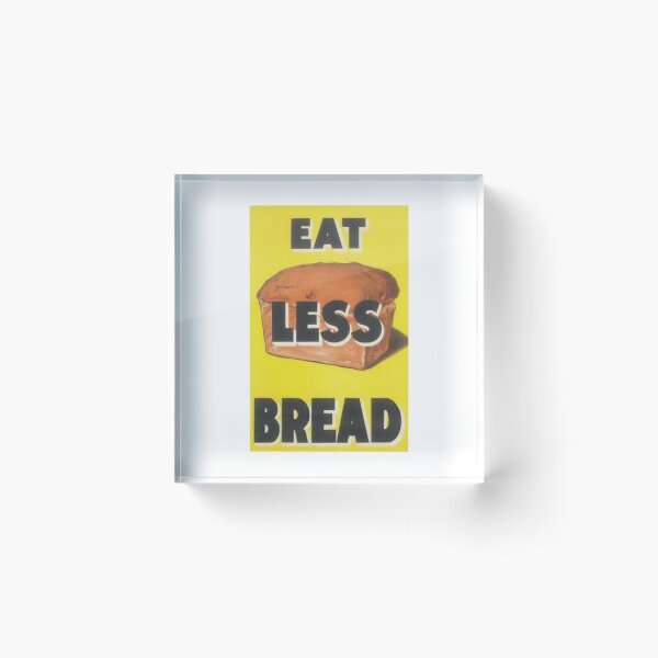 Item preview, Eat less Bread designed and sold by BookCoverSeeker.
