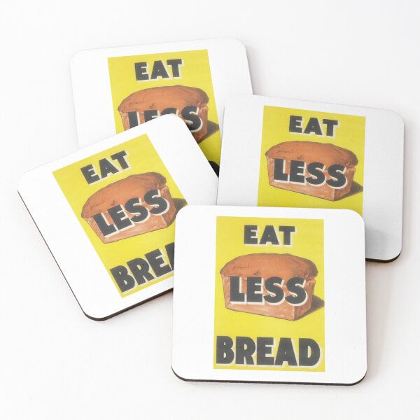 Item preview, Eat less Bread designed and sold by BookCoverSeeker.