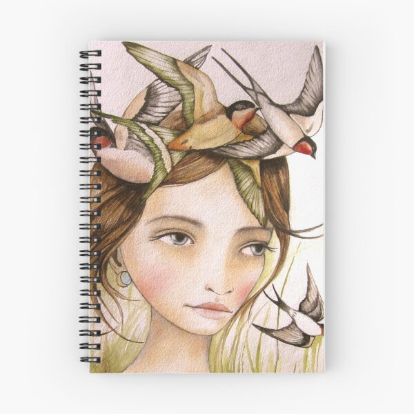Item preview, swallows designed and sold by Claudia Tremblay.