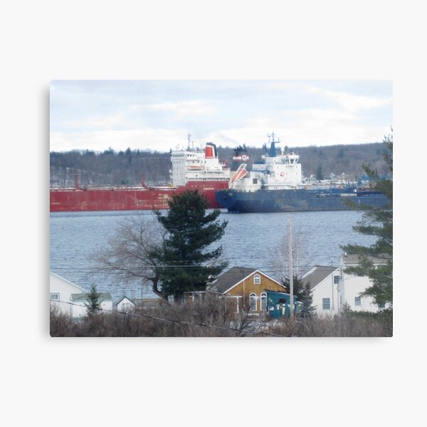 Item preview, Passing Ships on The St Lawrence Seaway designed and sold by wick1244.
