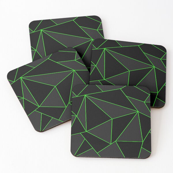 Item preview, Green Geometric Tiles designed and sold by dcbb.
