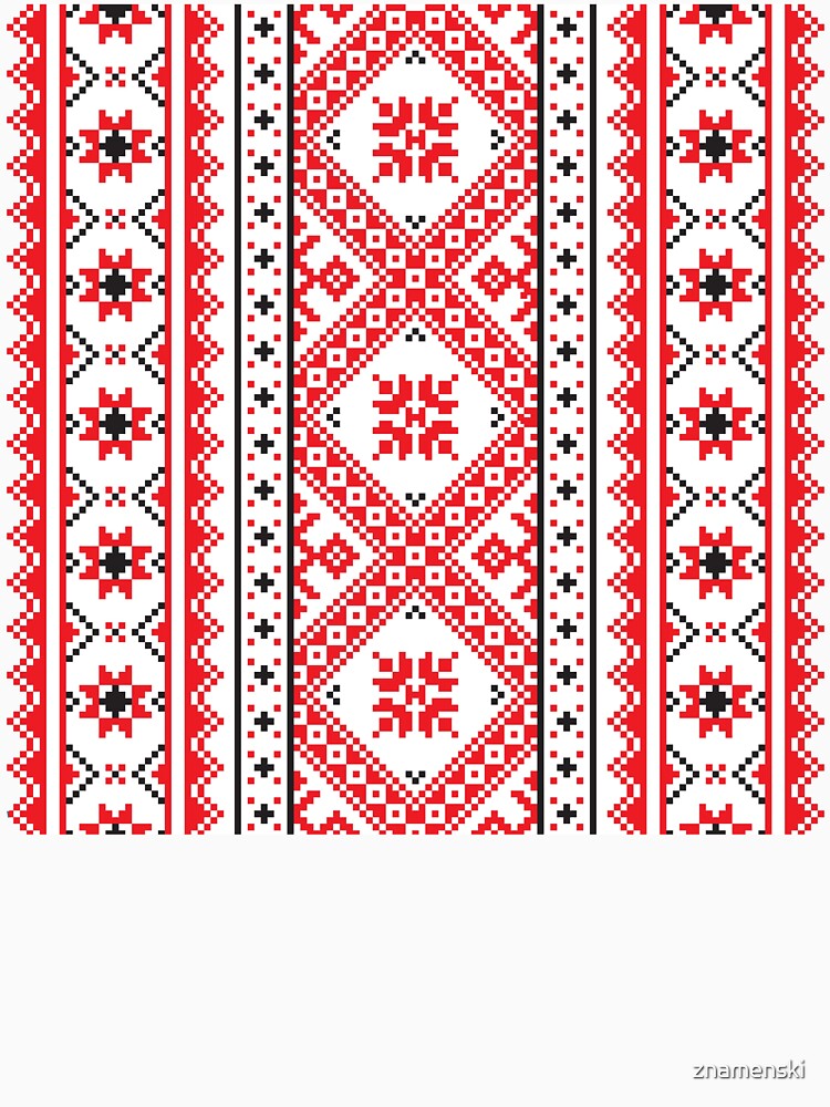 #Ukraine #Pattern - Ukrainian Embroidery: вишивка, vyshyvka #UkrainianPattern #UkrainianEmbroidery by znamenski