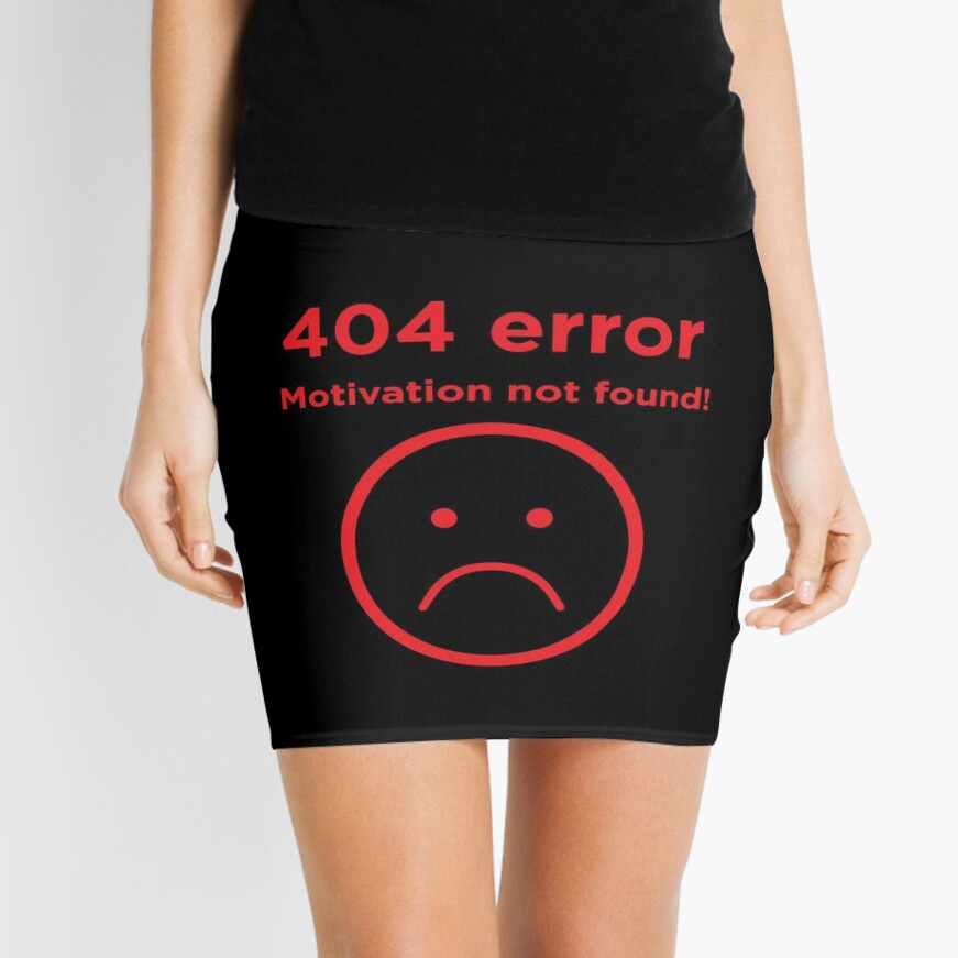 Error 404 Motivation Classic Thong