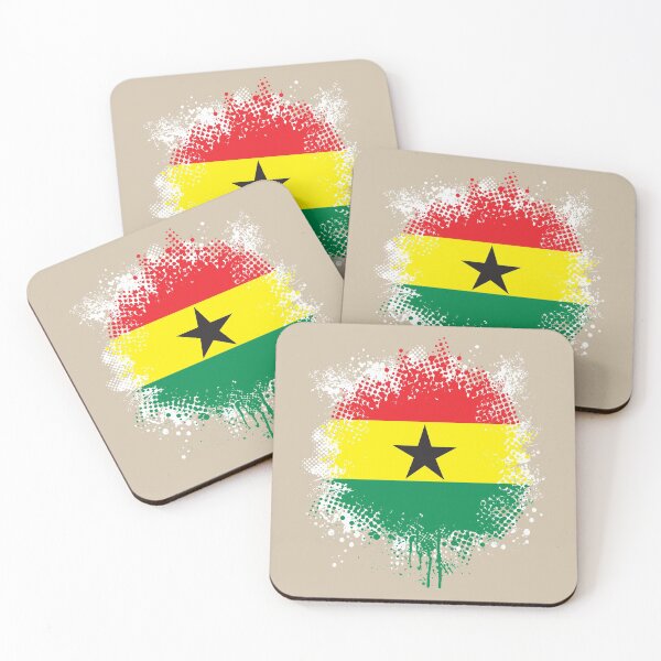 Item preview, Flag of Ghana - Splat designed and sold by pixelinga.