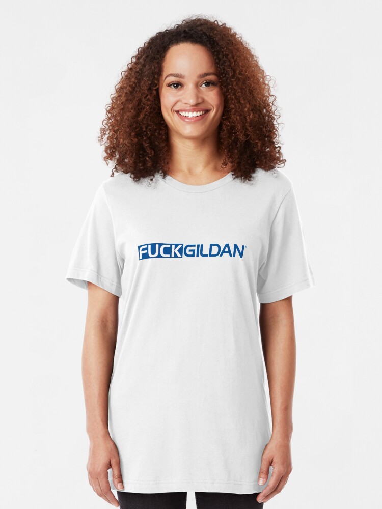 gildan slim fit t shirts