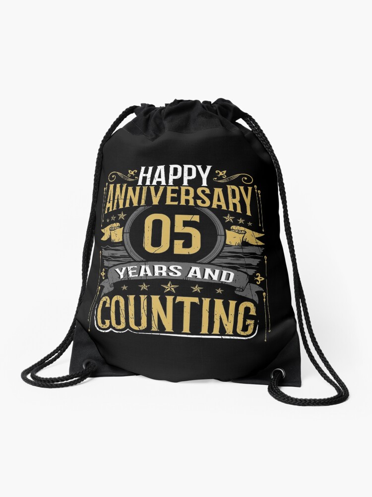 Happy Anniversary Gift 3 Years and Counting Poster for Sale by LarkDesigns