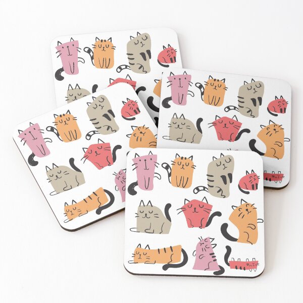 Item preview, Cat shapes designed and sold by ECLECTICimprint.