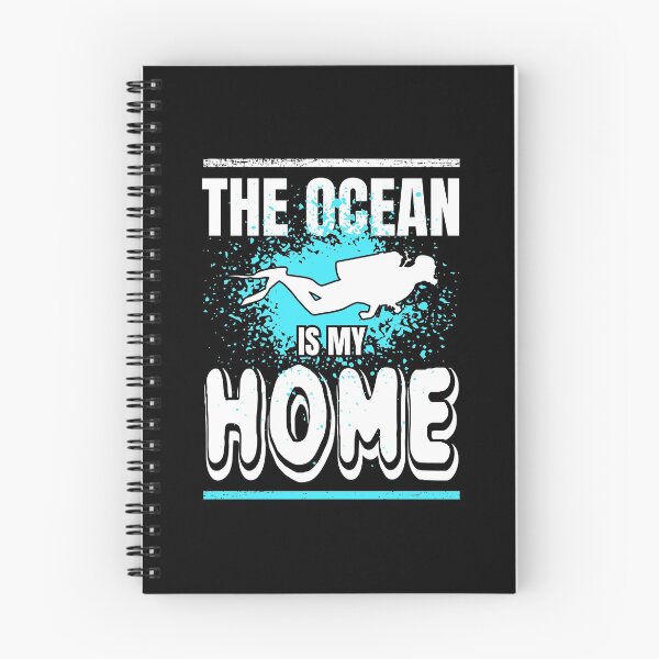 Item preview, Scuba Diving The Ocean is My Home Distressed Design designed and sold by LarkDesigns.