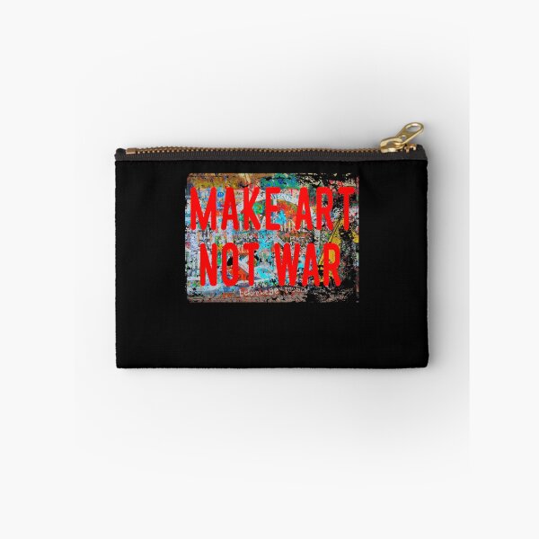 Item preview, Make Art Not War Distressed Graffiti Peace designed and sold by LarkDesigns.