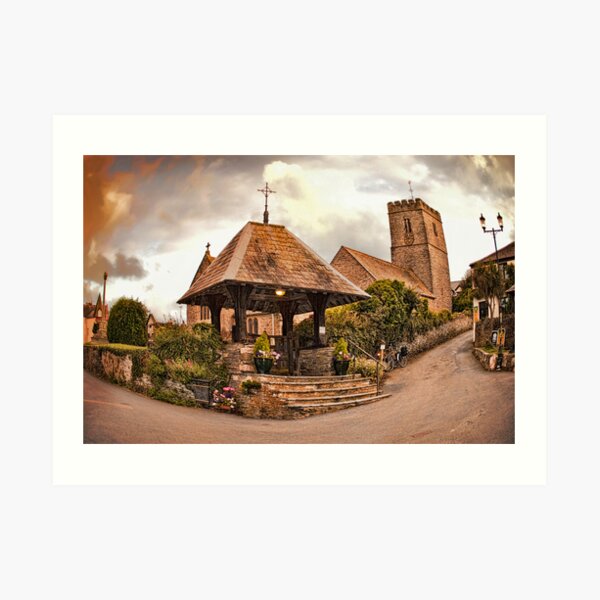 St Mary Church - Mortehoe - N Devon Art Print