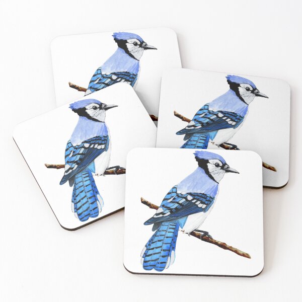 Item preview, Blue Jay designed and sold by MilieAquarelle.