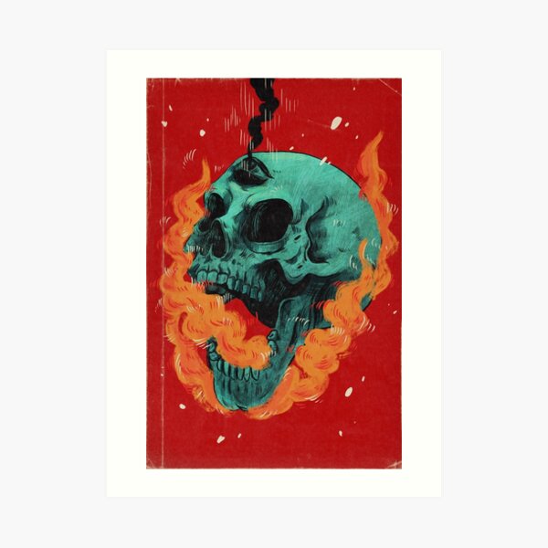 Skull Art Print