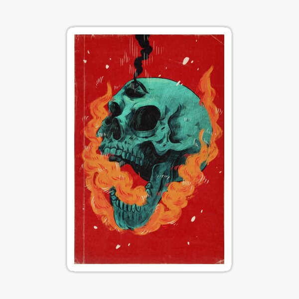 Skull Sticker