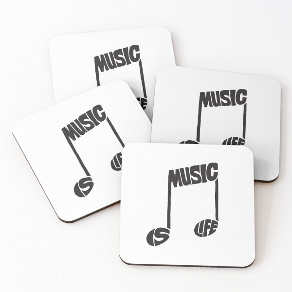 Item preview, Music Is Life Black designed and sold by seaning.