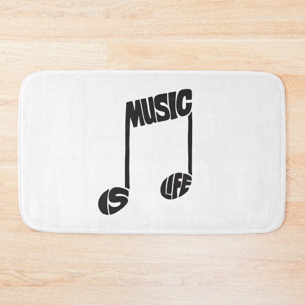 Item preview, Music Is Life Black designed and sold by seaning.