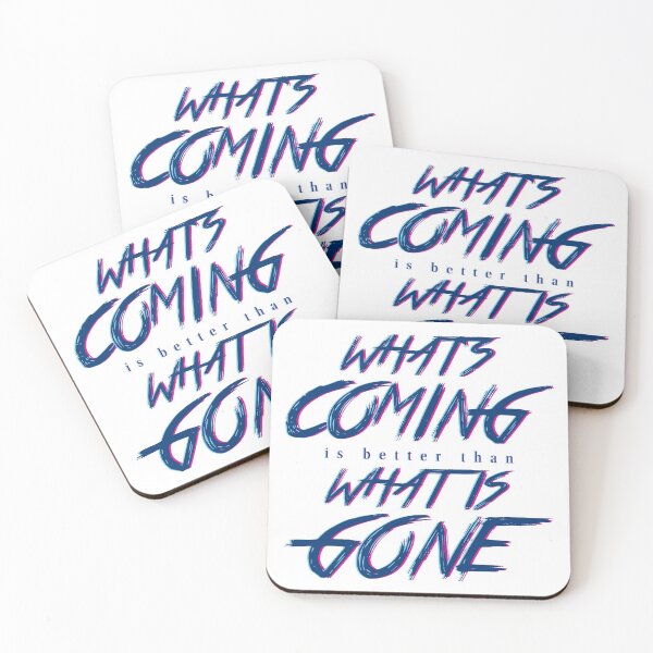 Item preview, whats coming motivational quotes designed and sold by unfamouzzz.