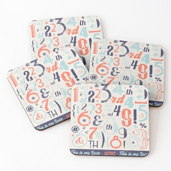 Item preview, Numbers Retro 2020 - Notebooks & more designed and sold by Hell-Prints.