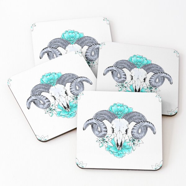 Item preview, Ram (Mint) designed and sold by SoulArtLove.