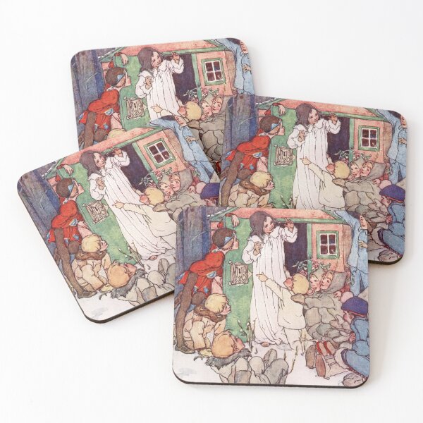 Item preview, Wendy House and Lost Boys by Alice B. Woodward designed and sold by vintage-art.