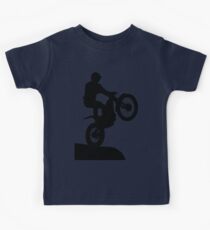 Trials Rider Black Kids Tee