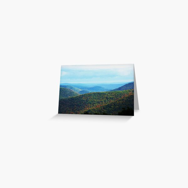 The Top Of The World Takes Many Forms ~ Berkshires, Massachusetts Greeting Card