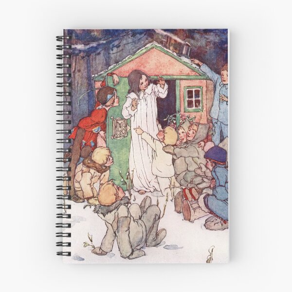 Item preview, Wendy House and Lost Boys by Alice B. Woodward designed and sold by vintage-art.