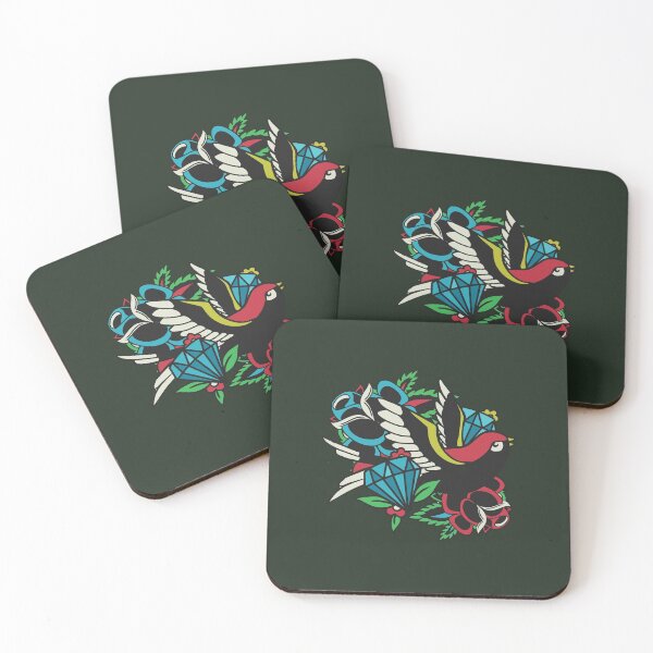 Item preview, Retro tattoo, swallow, bird designed and sold by DerSenat.