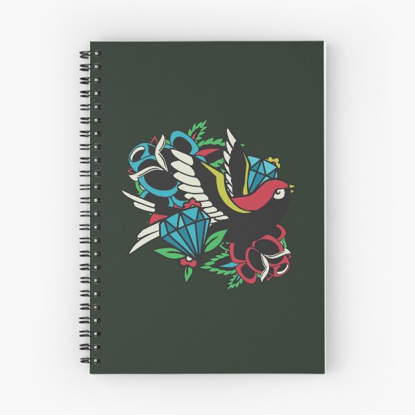 Item preview, Retro tattoo, swallow, bird designed and sold by DerSenat.
