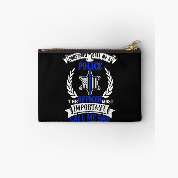 Item preview, Police Officer Dad Star Thin Blue Line designed and sold by LarkDesigns.