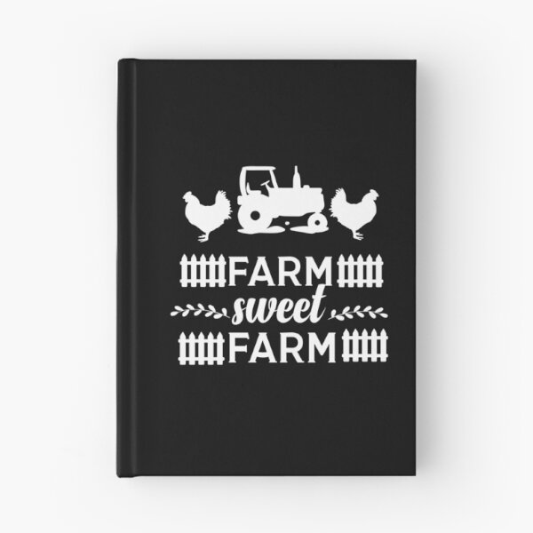 Item preview, Farm Sweet Farm Tractor Chickens Farmer designed and sold by LarkDesigns.