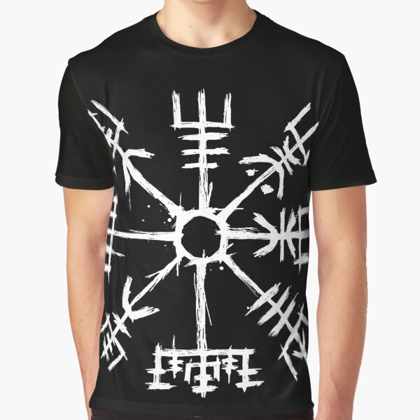 Aperçu de l'œuvre Boussole Viking Vegvisir créée et vendue par Beltschazar.