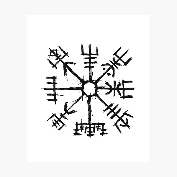 Item preview, Viking Compass Vegvisir designed and sold by Beltschazar.